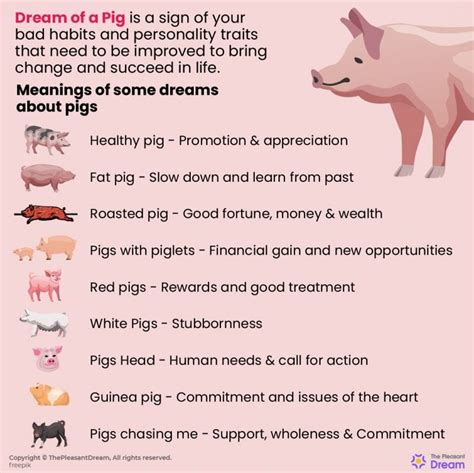 Symbolism of Pigs in Dreams