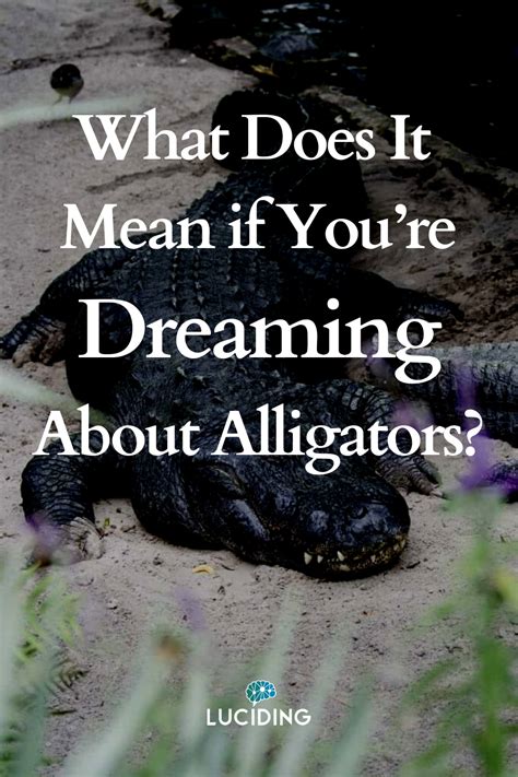 The Connection with Motherhood: How Alligator Dreams Reflect Maternal Instincts
