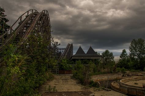 The Enchantment of Exploring a Deserted Theme Park