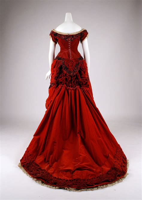 The Enchantment of a Lady in an Exquisite Scarlet Gown