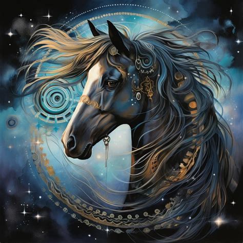 The Enigmatic Black Horse: Unveiling its Symbolic Meanings and Cultural Representations