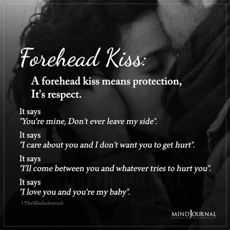 The Forehead Kiss: A Gesture of Protection and Comfort