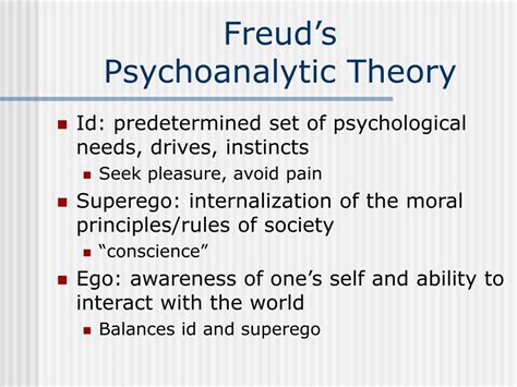 The Freudian Perspective