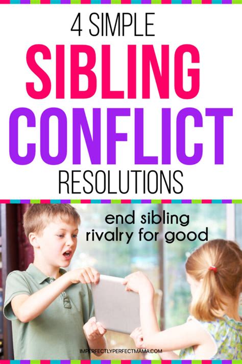 The Impact of Sibling Conflict on Development: Exploring Long-Term Effects