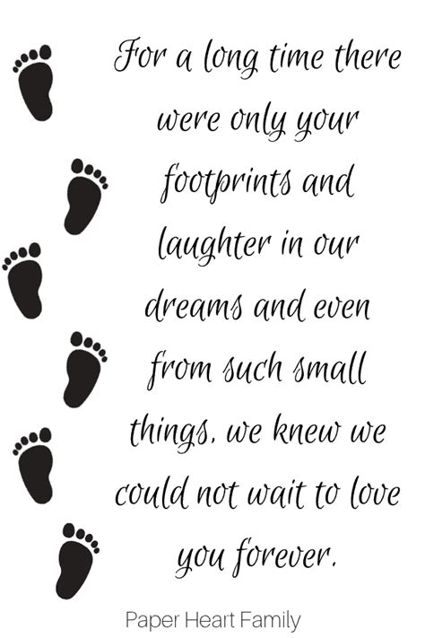 The Importance of Infant Footprints in Dreams