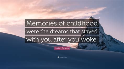 The Influence of Childhood Memories on the Content of Dreams