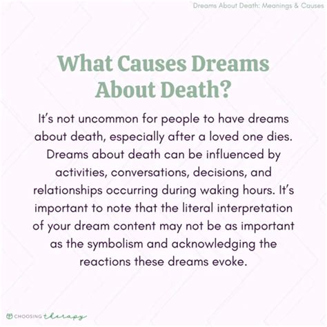 The Influence of Cultural Beliefs on Decoding and Interpreting Dreams Involving Deceased Relatives