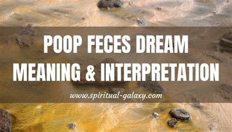 The Influence of Cultural and Personal Beliefs on Interpretations of Dried Feces Dreams