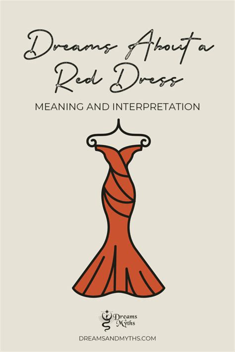 The Meaning of a Red Dress in the Interpretation of Dreams