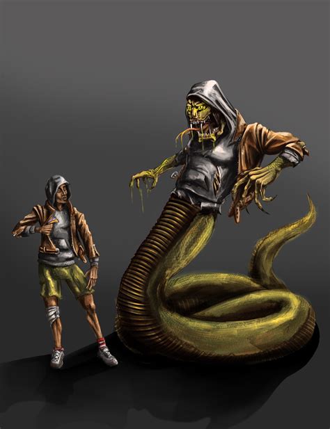 The Serpent-Human Hybrid in Greek Mythology
