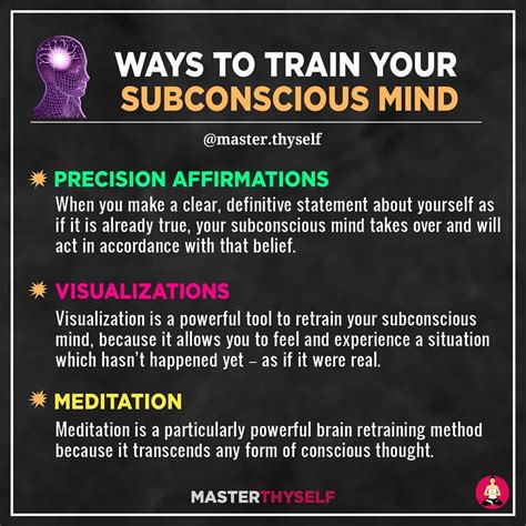 The Significance of Affirmations in Tapping into the Potency of the Subconscious Mind