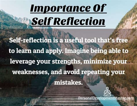 The Significance of Self-Reflection and Inner Healing