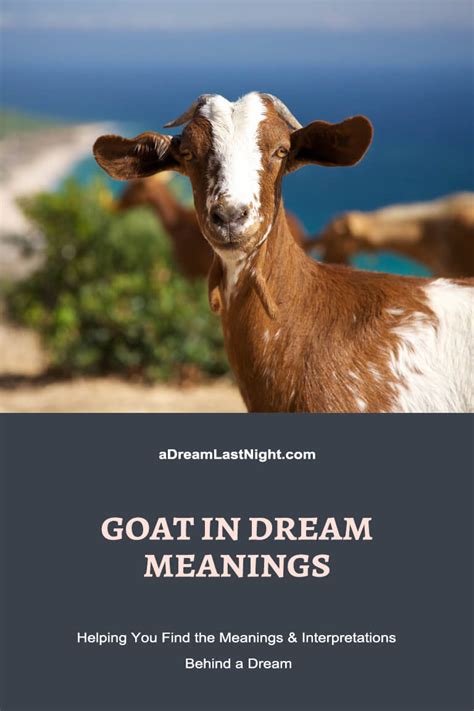 The Significance of a Goat's Demise in the Interpretation of Dreams