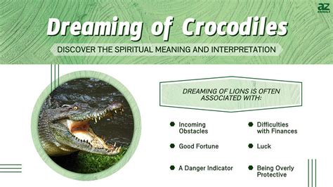 The Symbolism Behind Crocodiles in Dreams: Understanding Their Significance