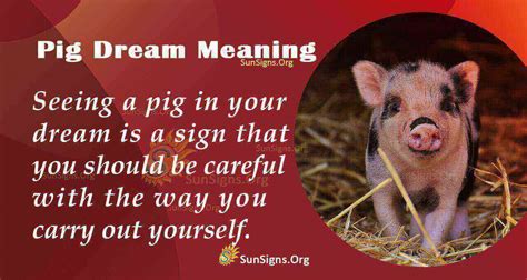 The Symbolism of Swine in Dreams and its Significance
