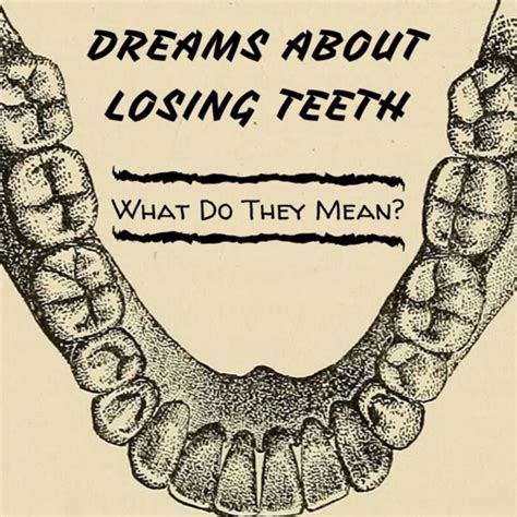 The Symbolism of Tooth Loss in Dreams