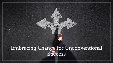 The Unconventional Path: Embracing Detours and Changing Course