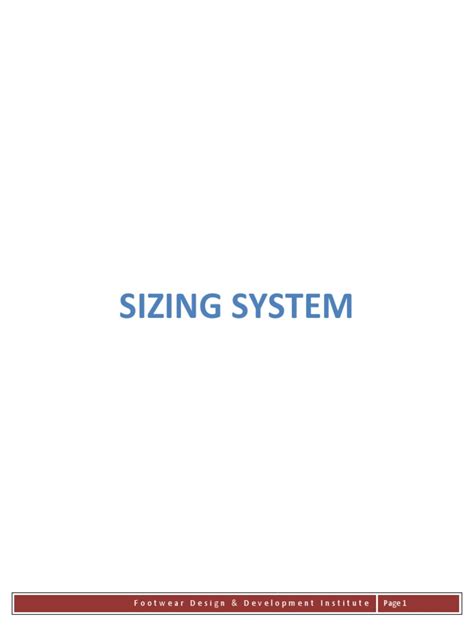 Understanding Different Sizing Systems
