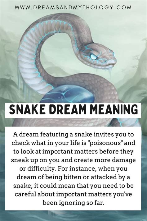 Understanding the Spiritual Significance of Serpents in the Interpretation of Dreams

