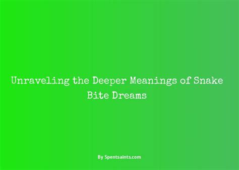 Unraveling the Deeper Significance of Biting in Dreamscapes