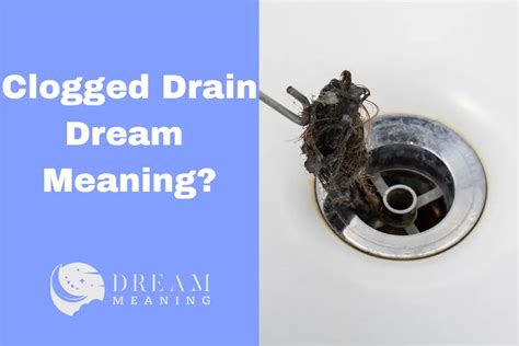 Unveiling the Emotional Significance of Dreaming about a Blocked Drain