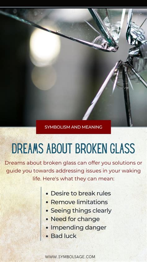 Unveiling the Hidden Significance: Unraveling the Symbolism behind Dreams Involving Glass Injuries