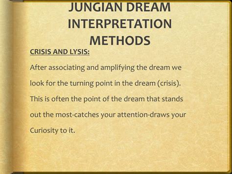 Unveiling the Jungian Interpretation of Canine Dissipation Dreams