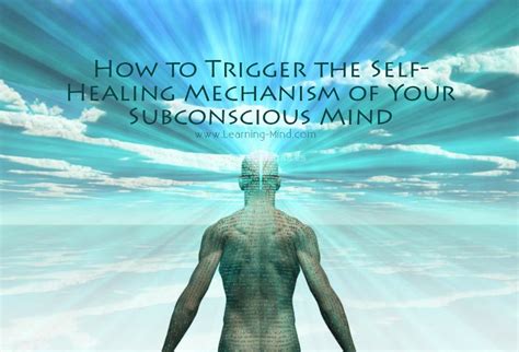 Unveiling the Scientific Basis of the Subconscious Healing Mechanisms