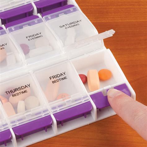 Use Medication Organizers