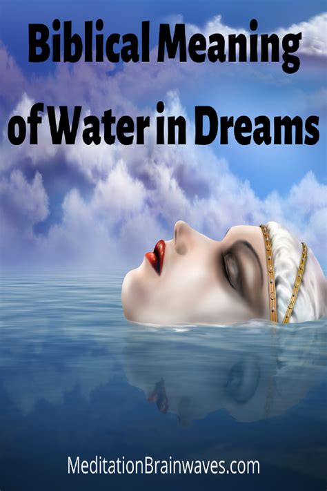 Water Dreams: A Glimpse into the Spiritual Journey?